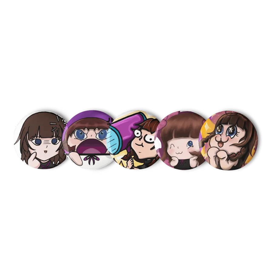 Nattie 250! Pin Set product image (1)