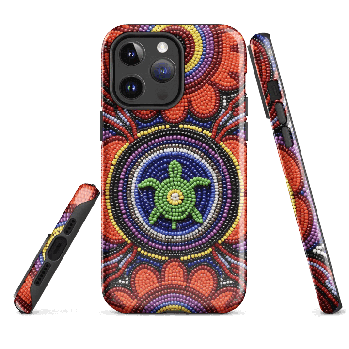 Turtle Dream Faux-Beaded iPhone® Tough Case product image (4)