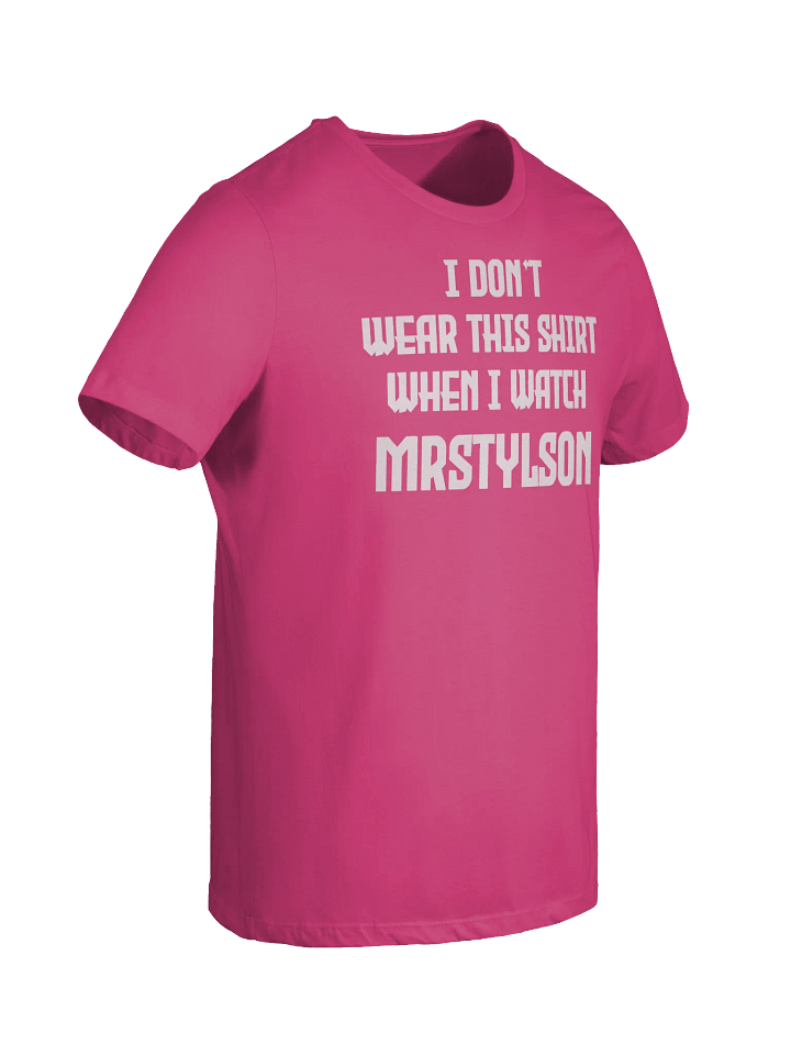 I Don't Wear This Women's T-Shirt (White Text) product image (50)