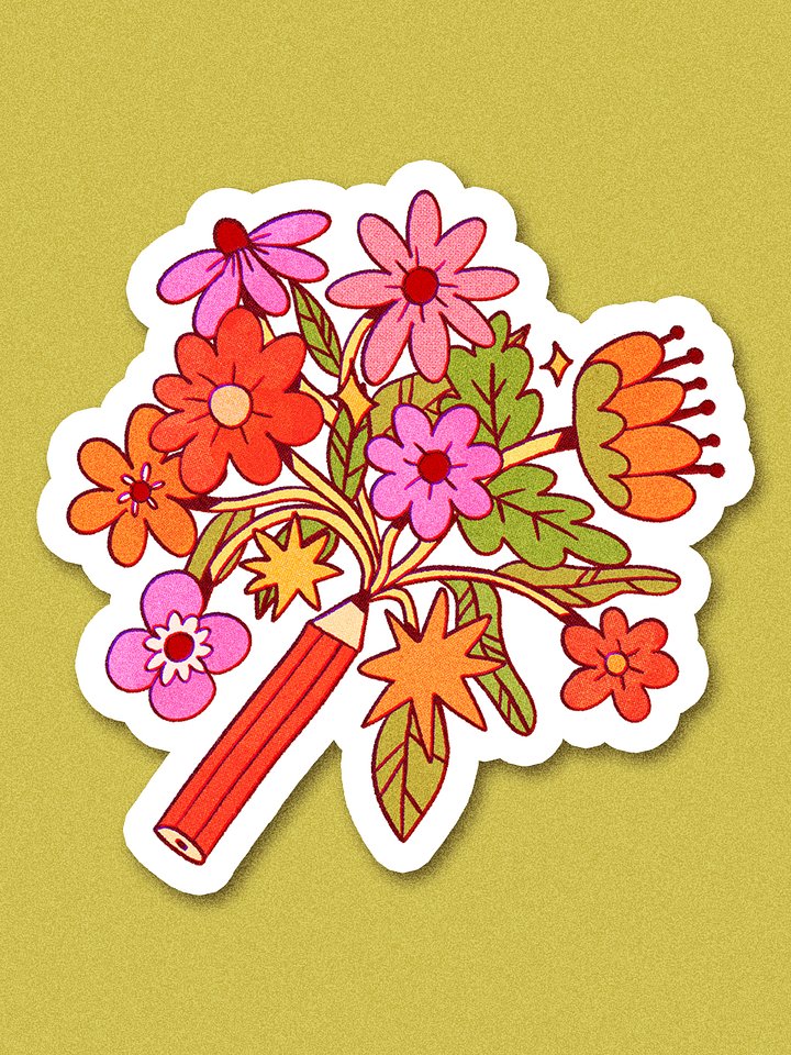 This Is What Drawing Feels Like Sticker product image (1)