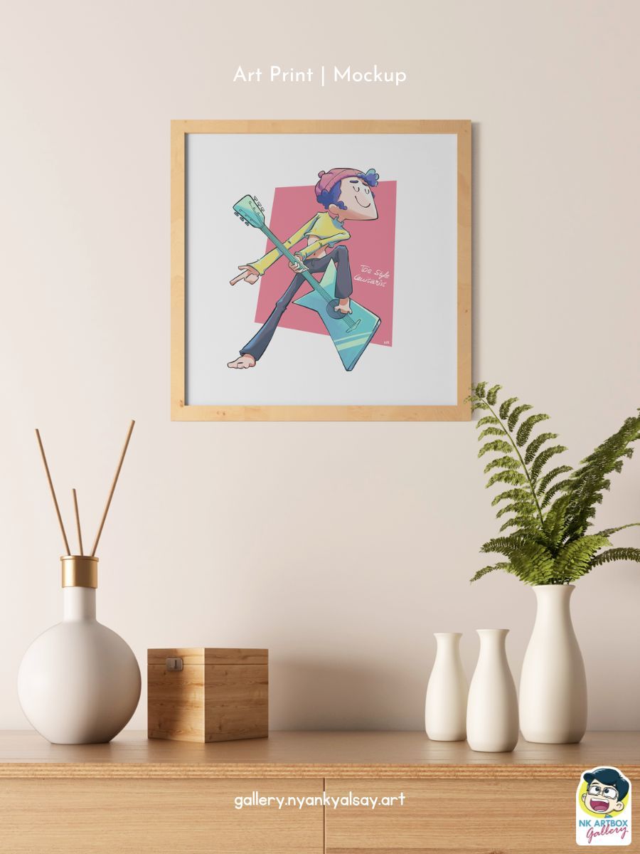 Toe Style Guitarist | Digital product image (5)