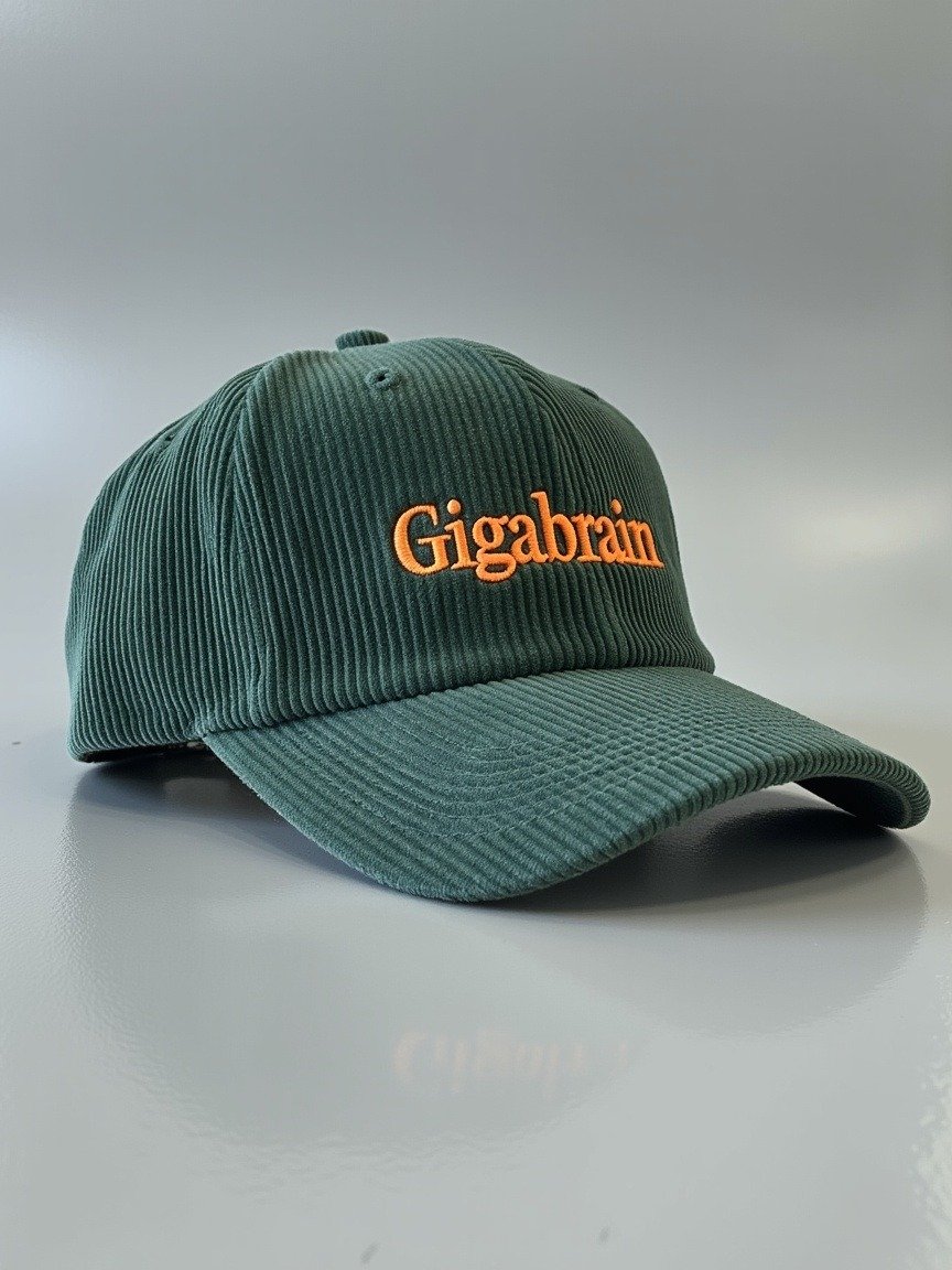 Corduroy Gigabrain Hat product image (2)