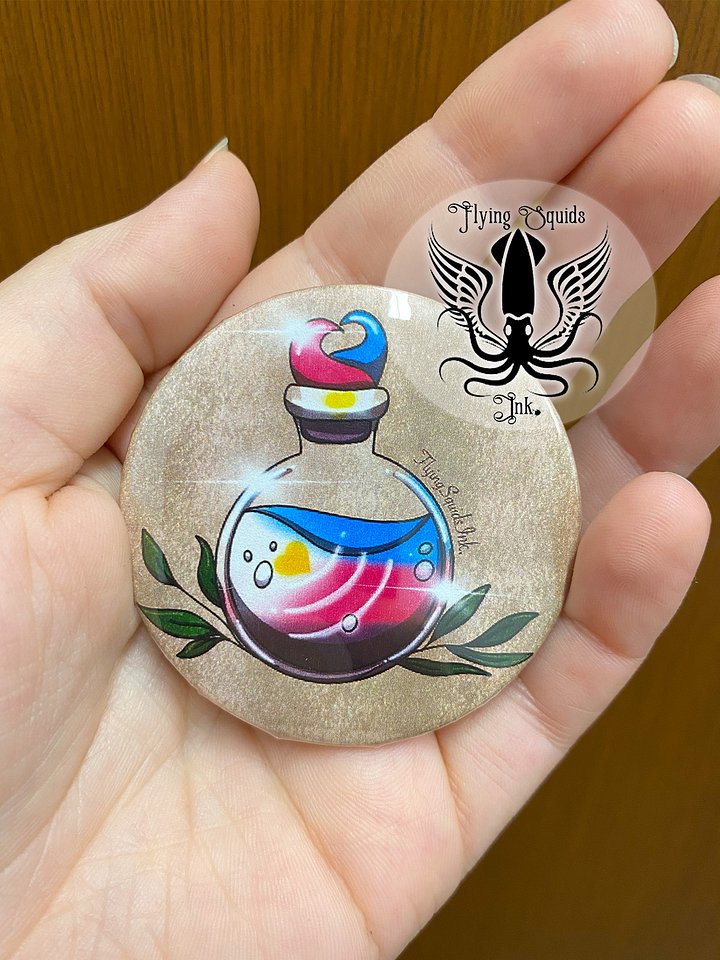 Button- Pride Potion Poly product image (1)