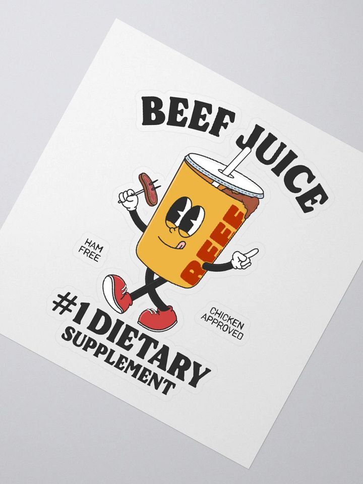 Beef Juice Sticker product image (1)