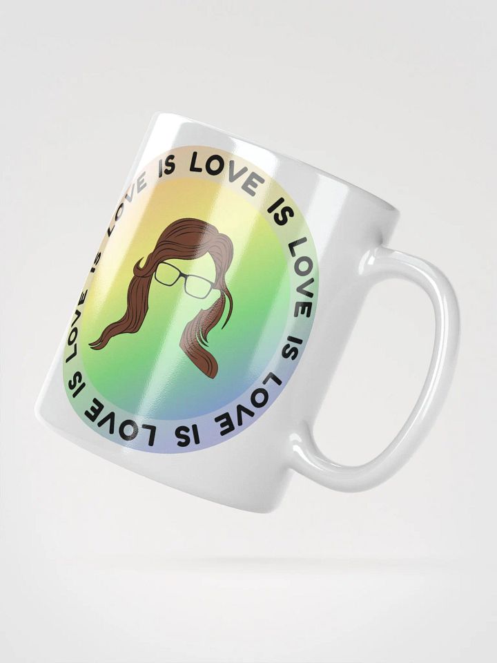 LOVE IS LOVE! White Mug product image (2)
