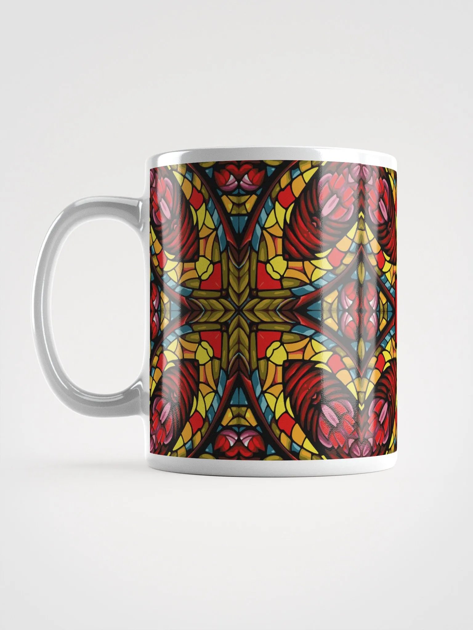 8T Sips Mosaic White Glossy Mug product image (6)