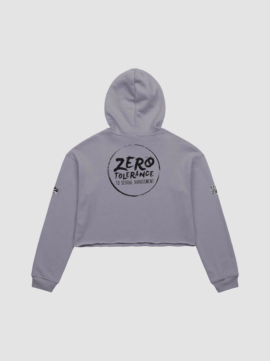 ZERO tolerance Bella+Canvas Fleece Crop Hoodie product image (7)