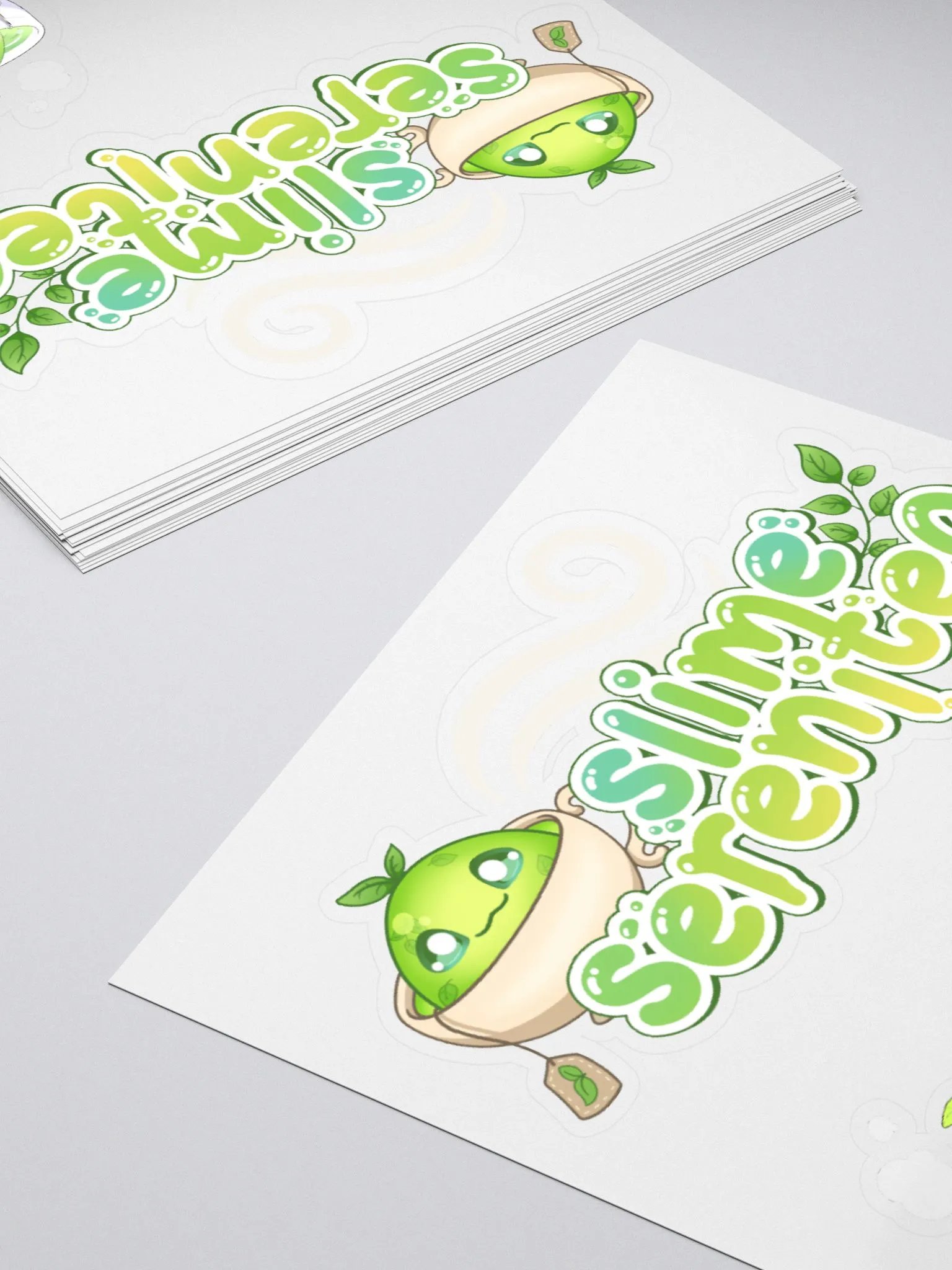 Slime Serenitea Kiss Cut Stickers product image (11)