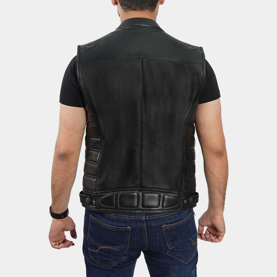 Cena Leather Moto Vest [MENS] product image (3)