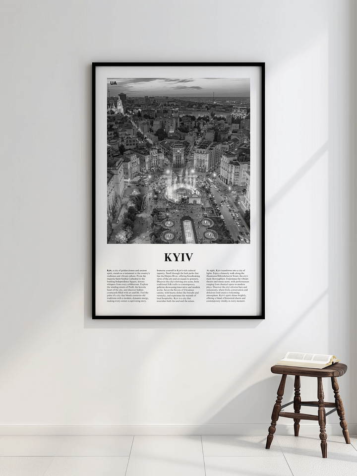 Kyiv 01 Newspaper Poster product image (4)