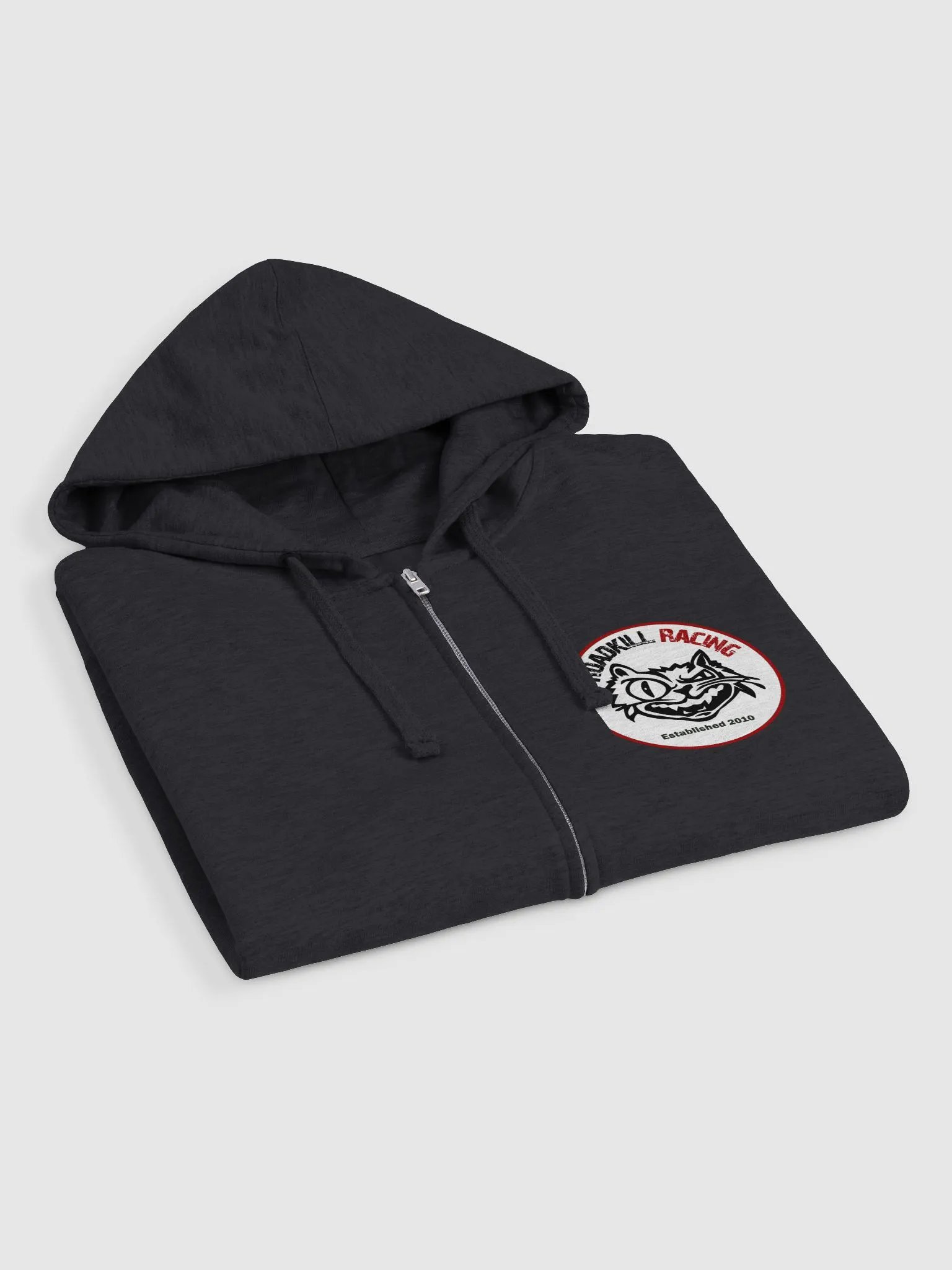Black RKR zip-up hoodie product image (3)