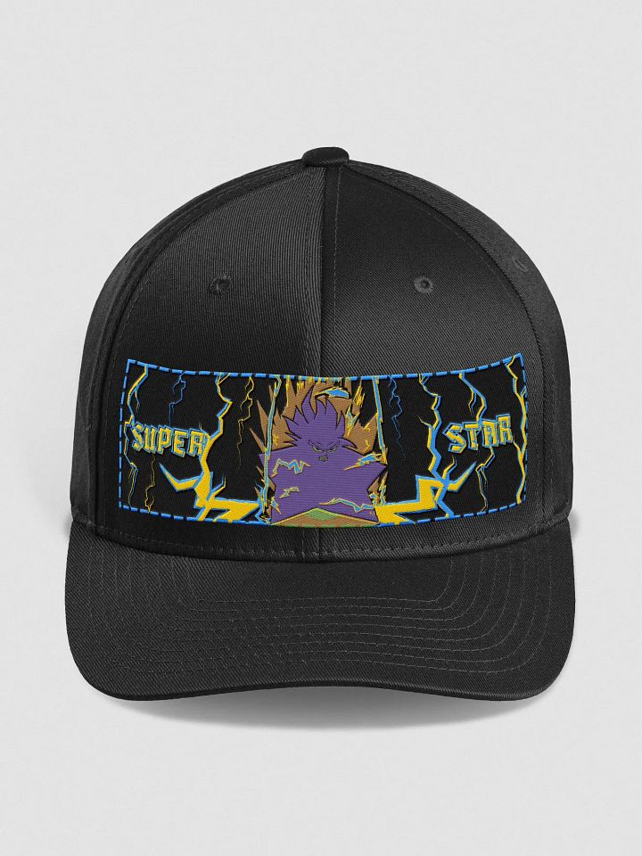 Super Star Self Reflection Structured Fitted Cap product image (1)