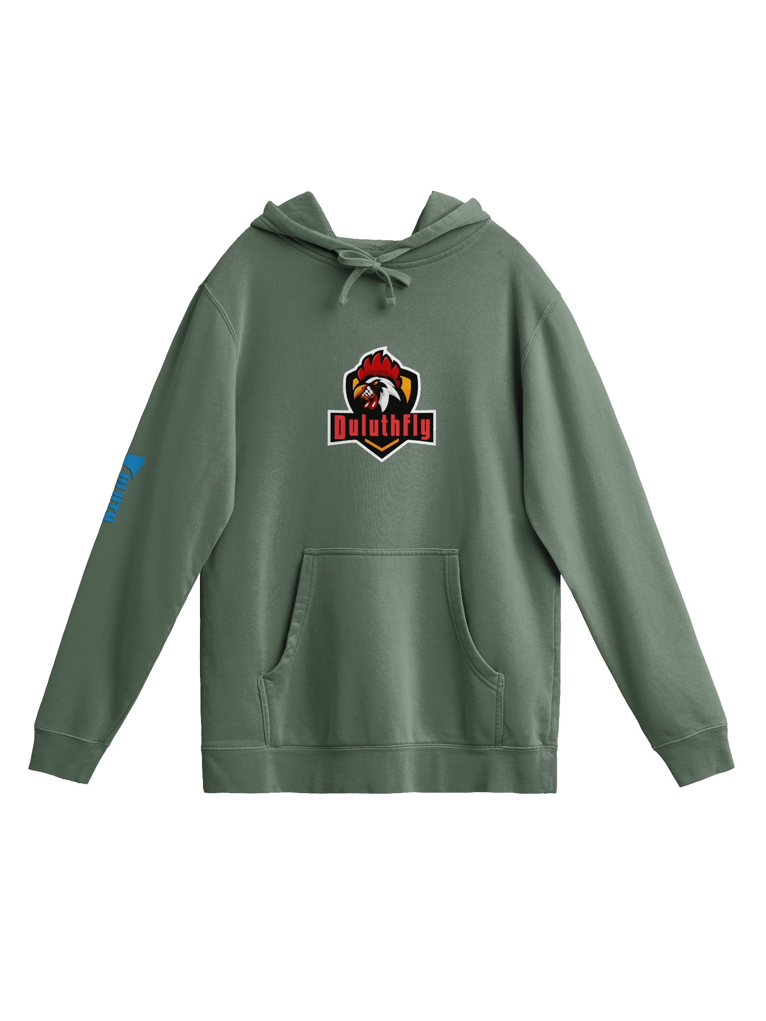 DuluthFly Rooster Shield Hoodie product image (2)