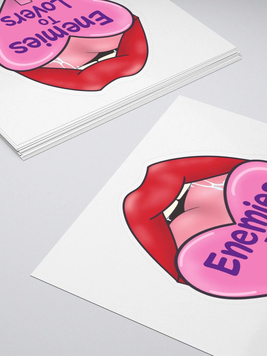 Enemies to lovers sticker product image (12)
