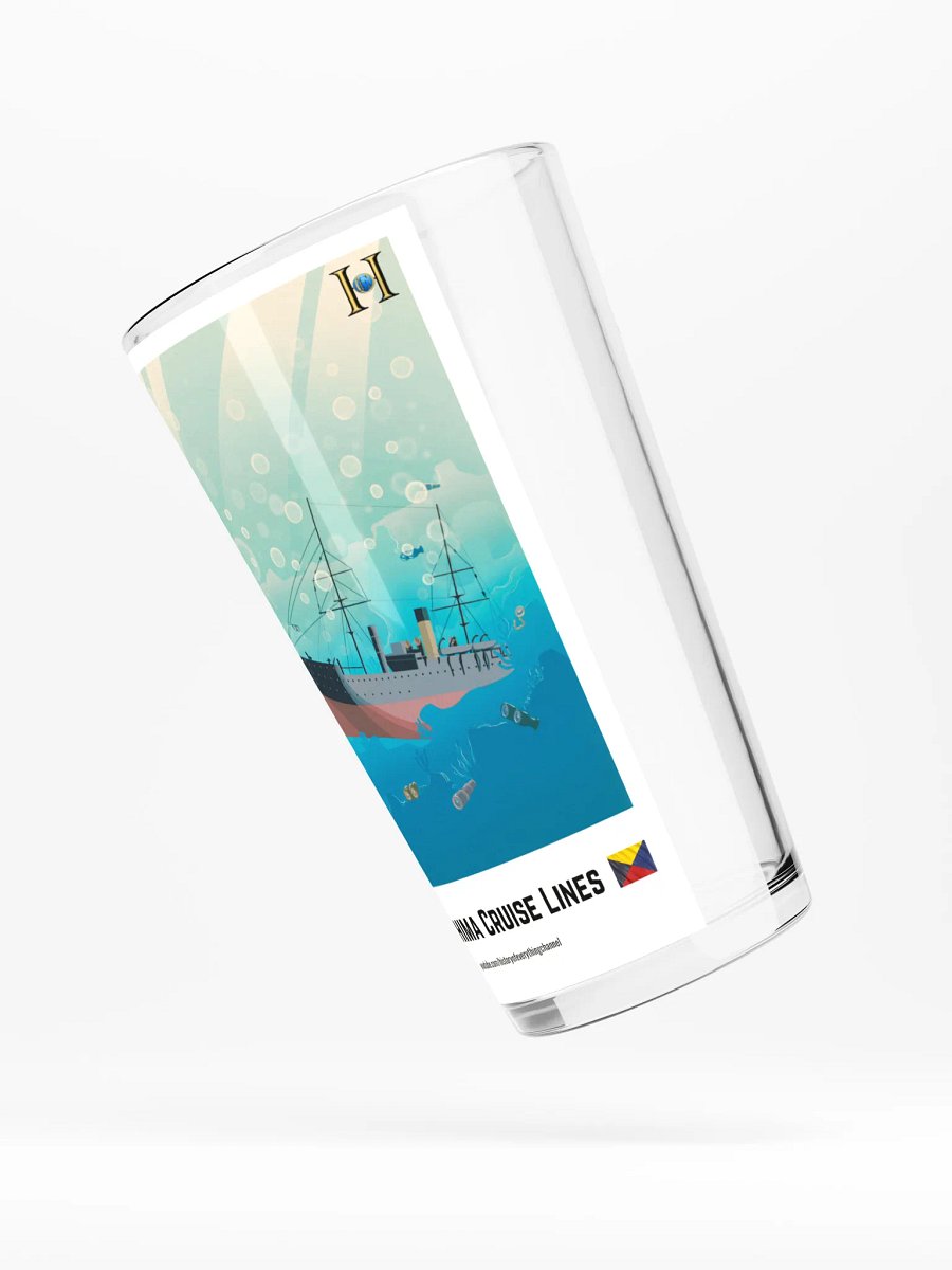 Tsushima Cruise Lines Pint Glass product image (4)