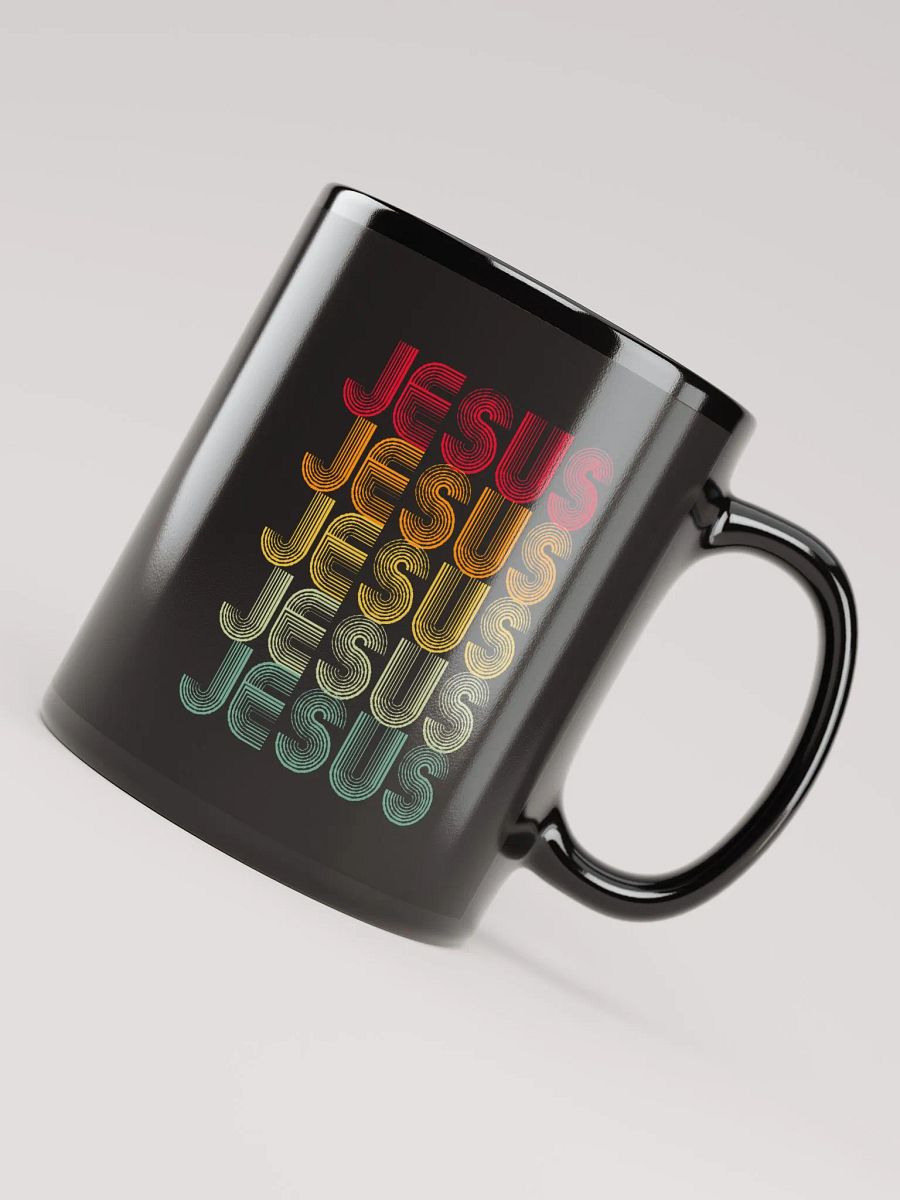 Retro Reverence: Visible Spectrum of Jesus Coffee Mug product image (5)