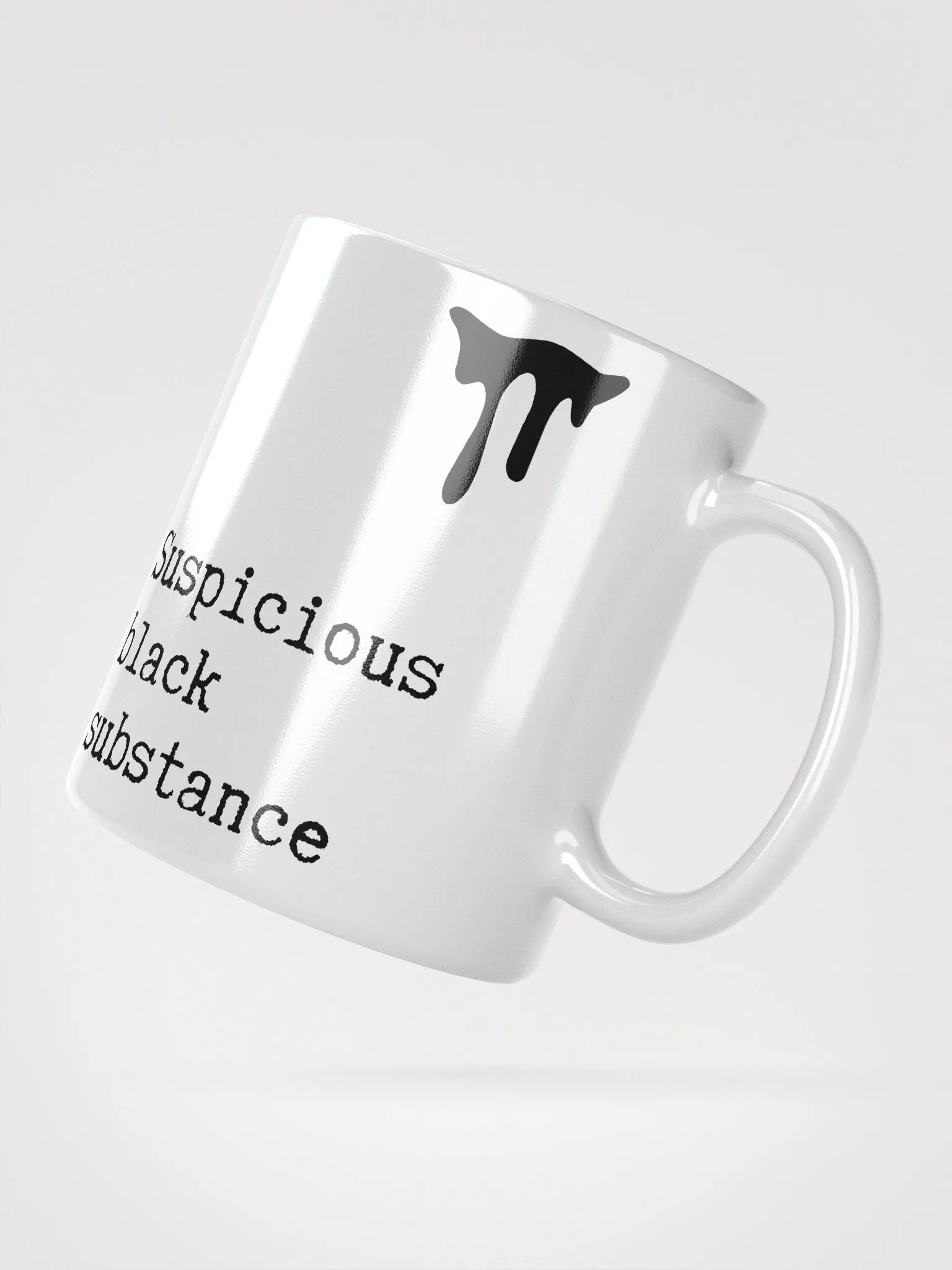 Suspicious Black Substance True Crime Coffee Mug product image (3)