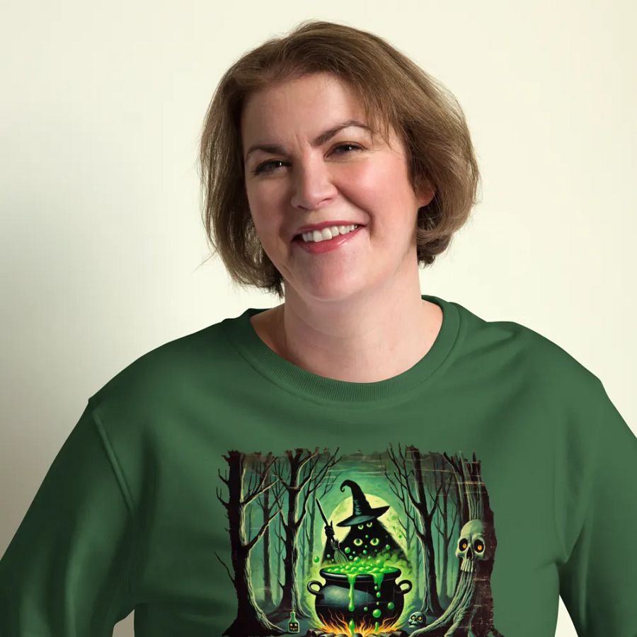 Cauldron Monster Unisex Organic Sweatshirt product image (30)
