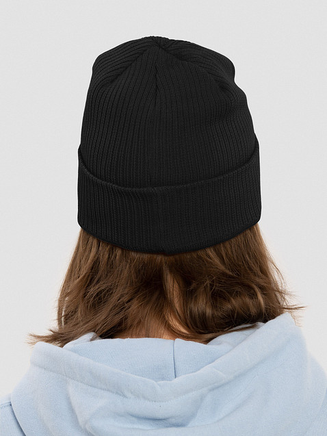 Photo showing Atlantis Organic Ribbed Beanie