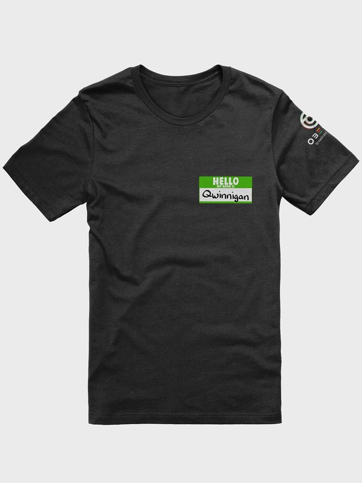Hello, my name is Qwinnigan Supersoft Shirt product image (1)