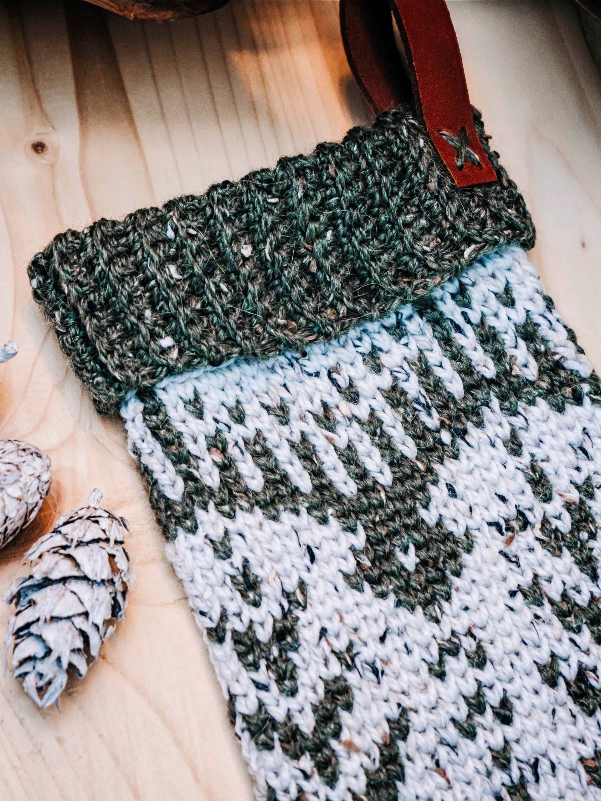 White Spruce Crochet Stocking product image (2)