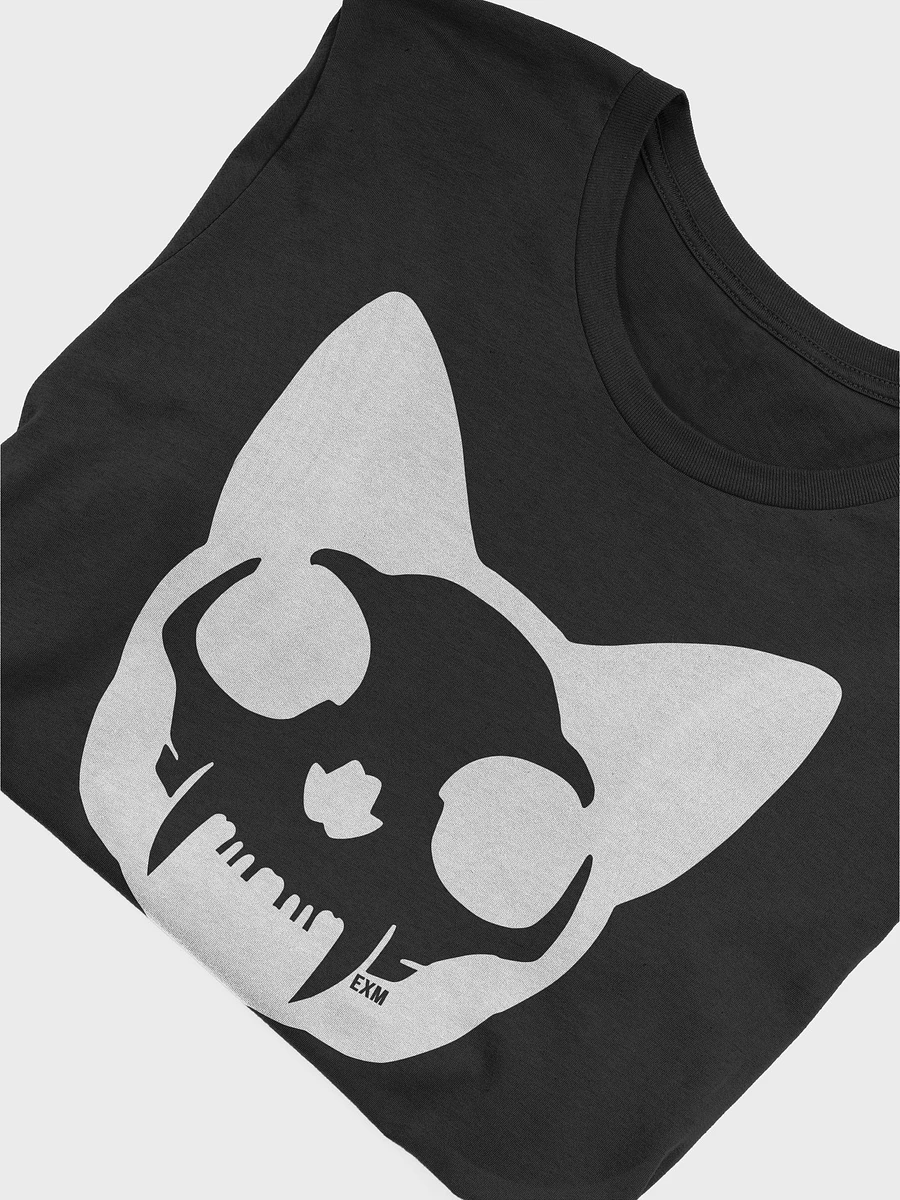 Cat Skull (White on Black - Bella) product image (4)