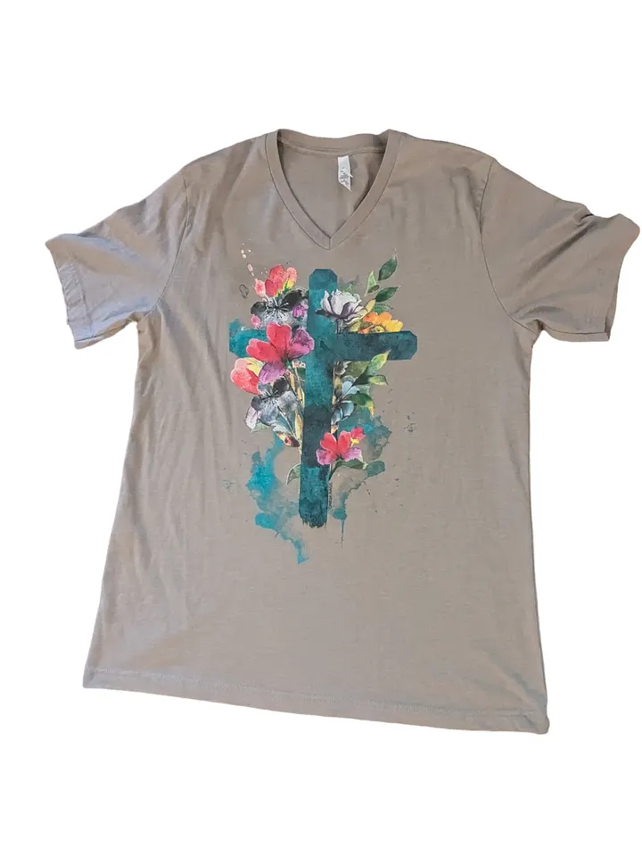 XL Cross & Flowers Tee product image (1)