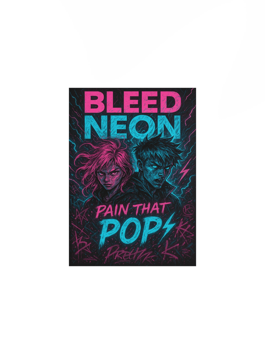 Bleed Neon Poster product image (2)