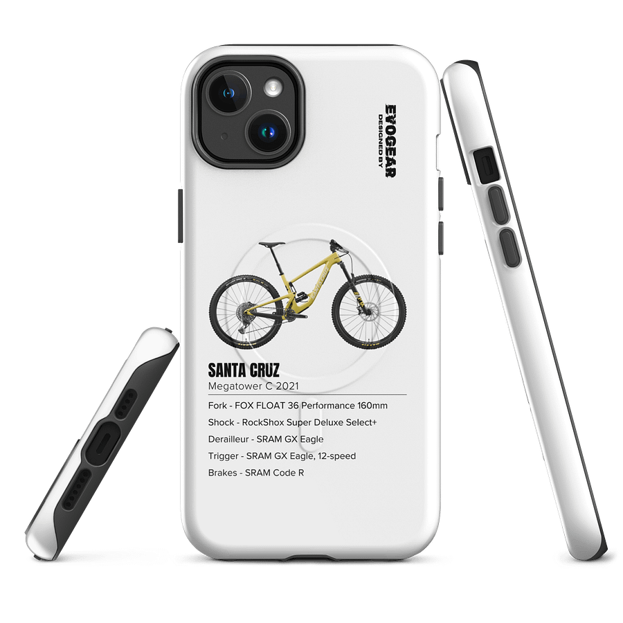 White Santa Cruz MegaTower C 2021 iPhone MagSafe Case 2.0 product image (2)