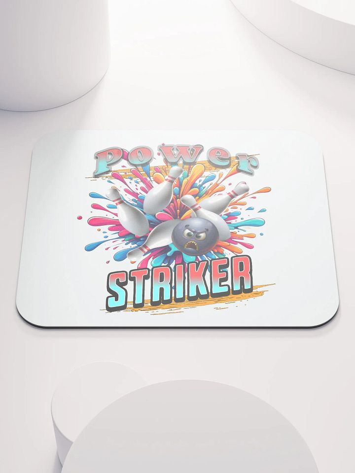 Power Striker Bowling Mouse Pad product image (1)