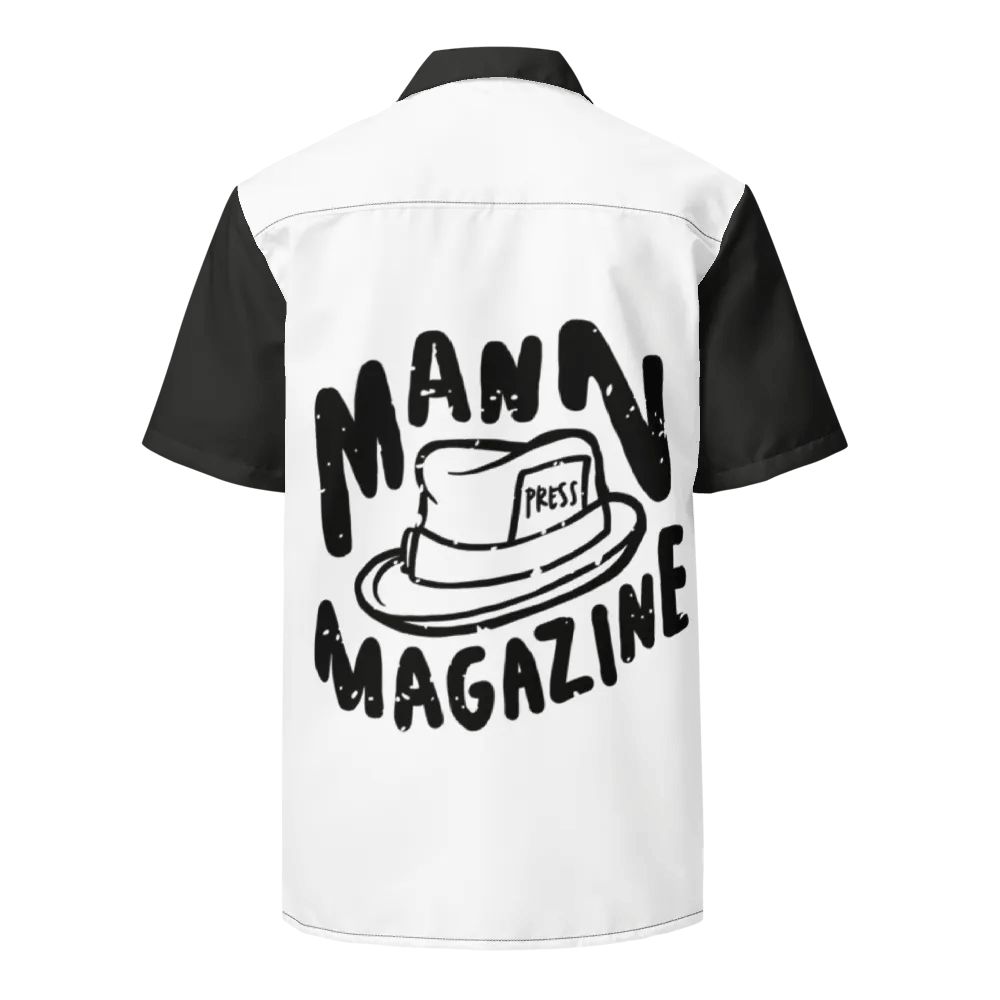 MANN Magazine Press Hat Style Black Overshirt product image (1)