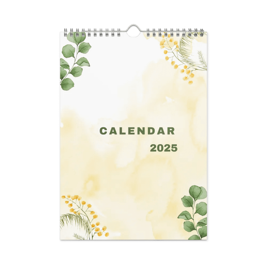 FLORAL INSPIRATIONAL QUOTES WALL CALENDAR 2025 product image (3)