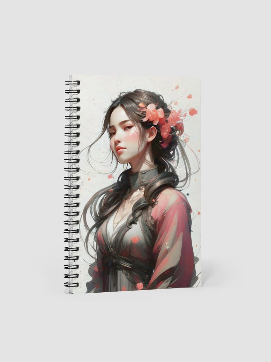 Ethereal Blossom Spiral Notebook product image (1)