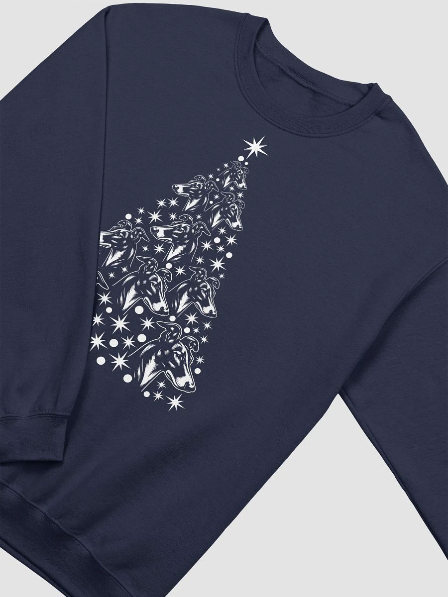 Greyhound Christmas Tree Sweatshirt Design for Greyhound Paw-rents product image (19)