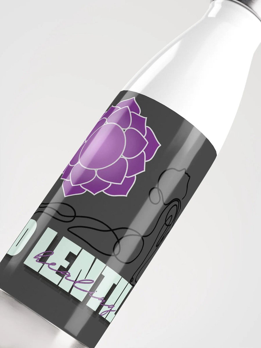 Lotus Vibes Stainless Steel Water Bottle product image (4)