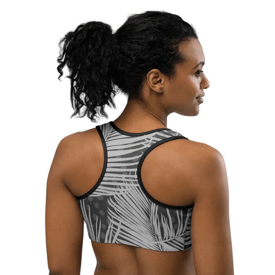 Palm Leaf Paradise Sports Bra product image (4)