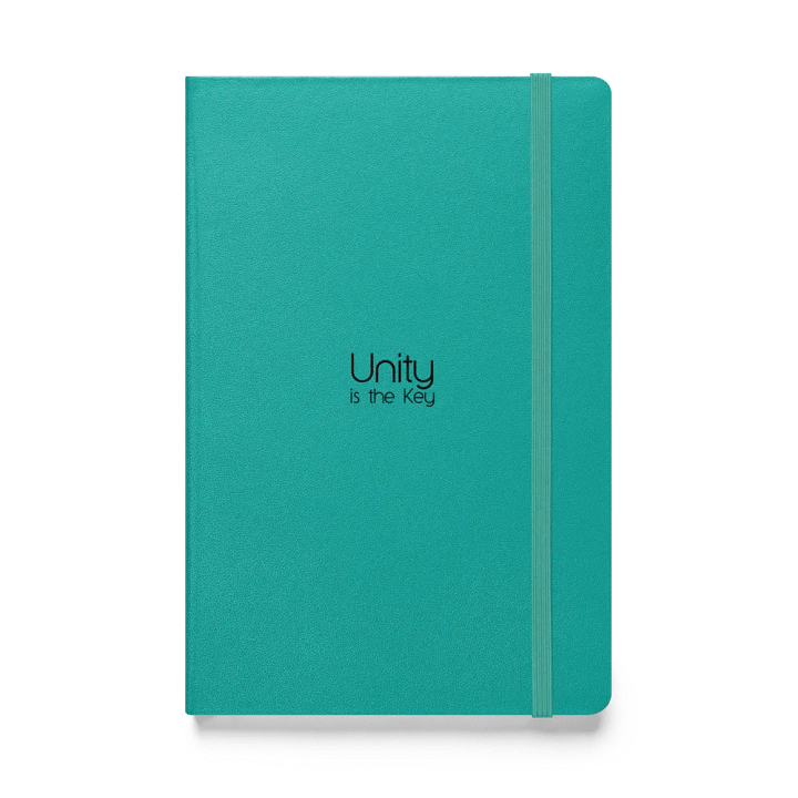 Carnet UNITY IS THE KEY sigle noir product image (3)