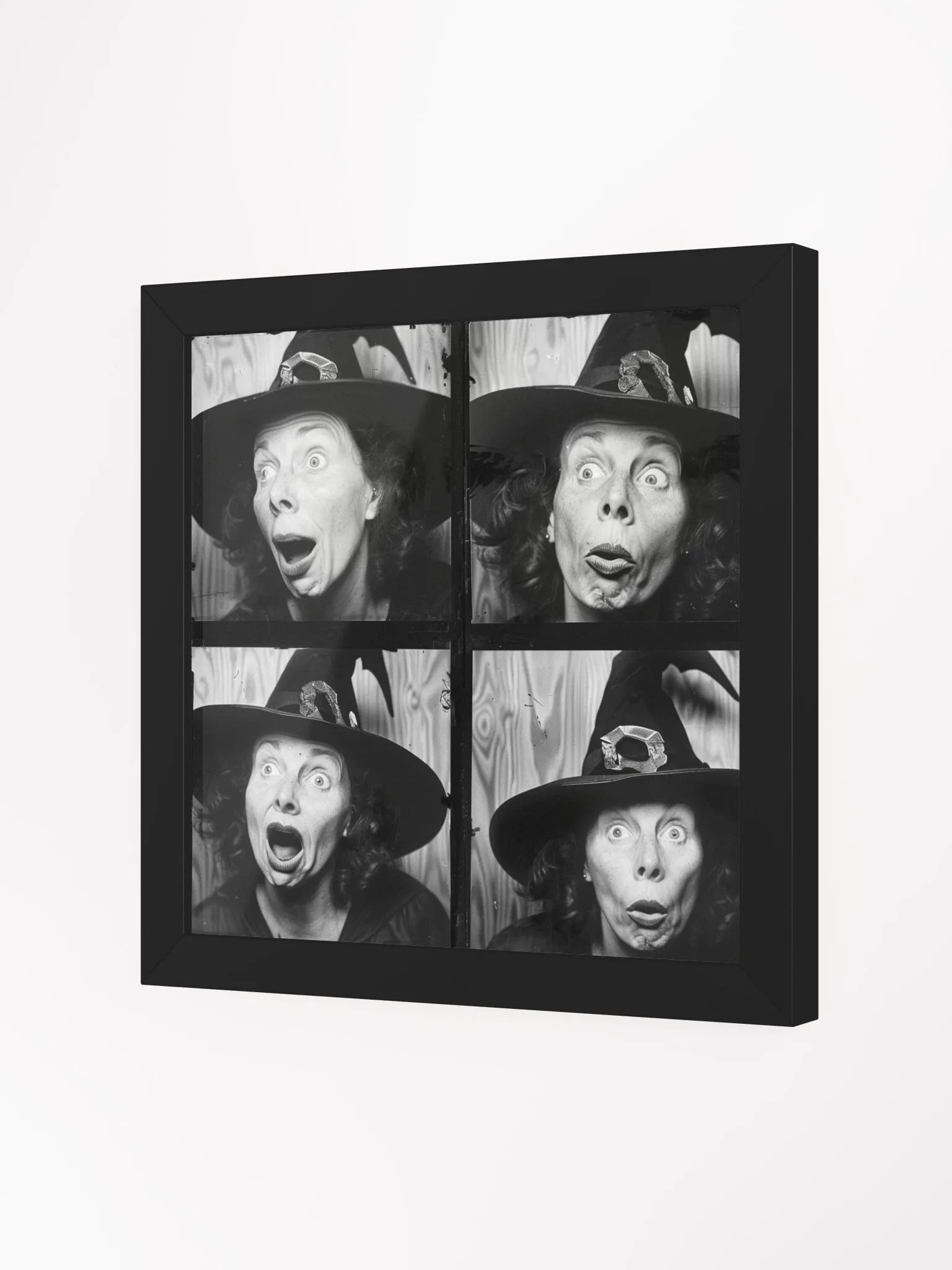 Funny Witch Photo Booth Framed Wall Art product image (3)