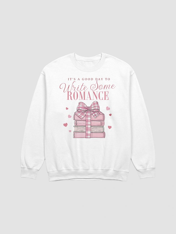 Good Day To Write Romance Crewneck Sweatshirt product image (2)