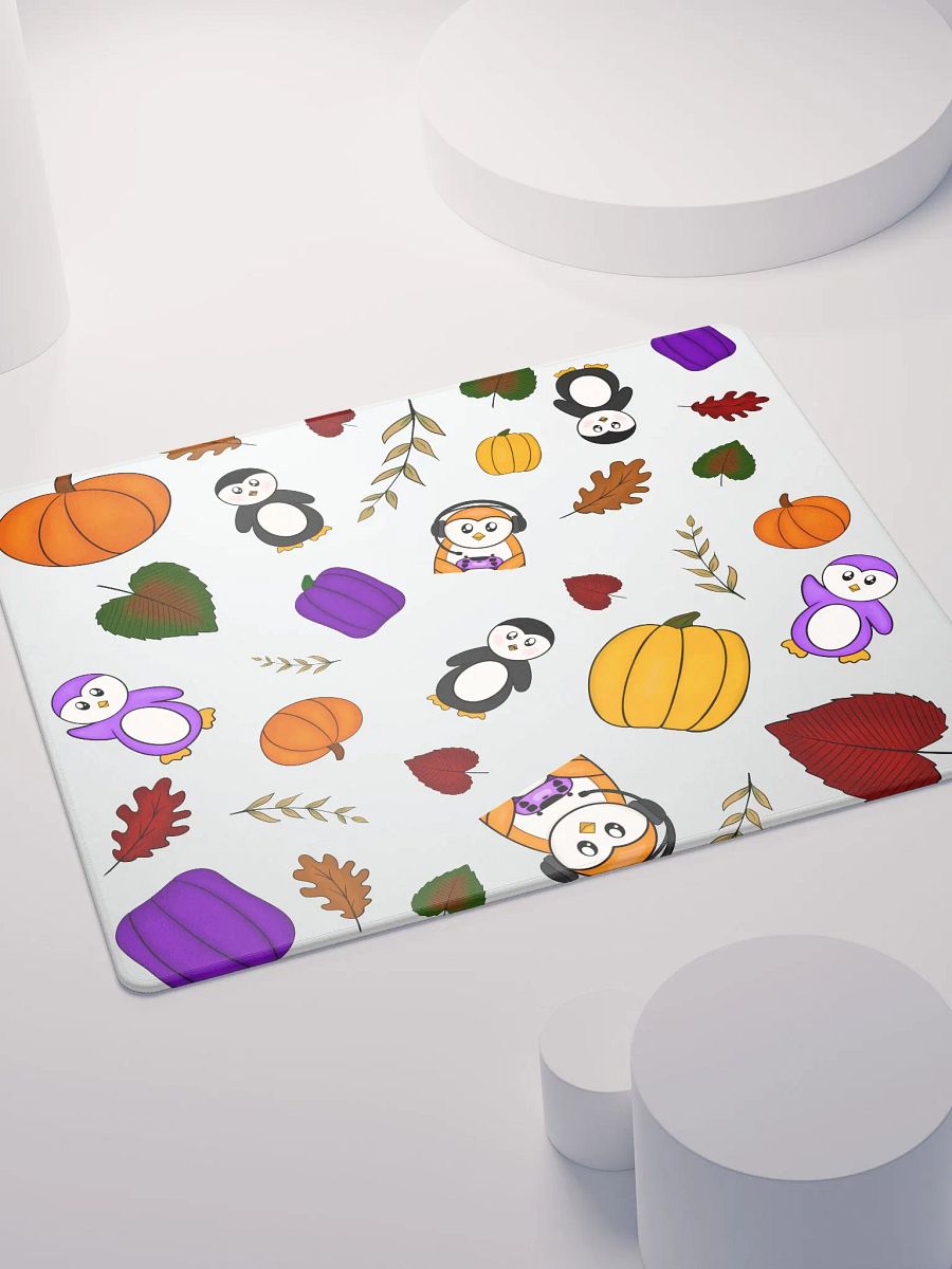 Autumn Gamer Penguin Mouse Pad product image (8)