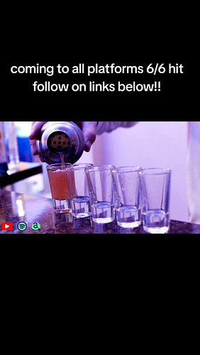 Song now on all platforms go hit subscribe follow and play it at all the summer functions... Love, peace and blessings let's ...