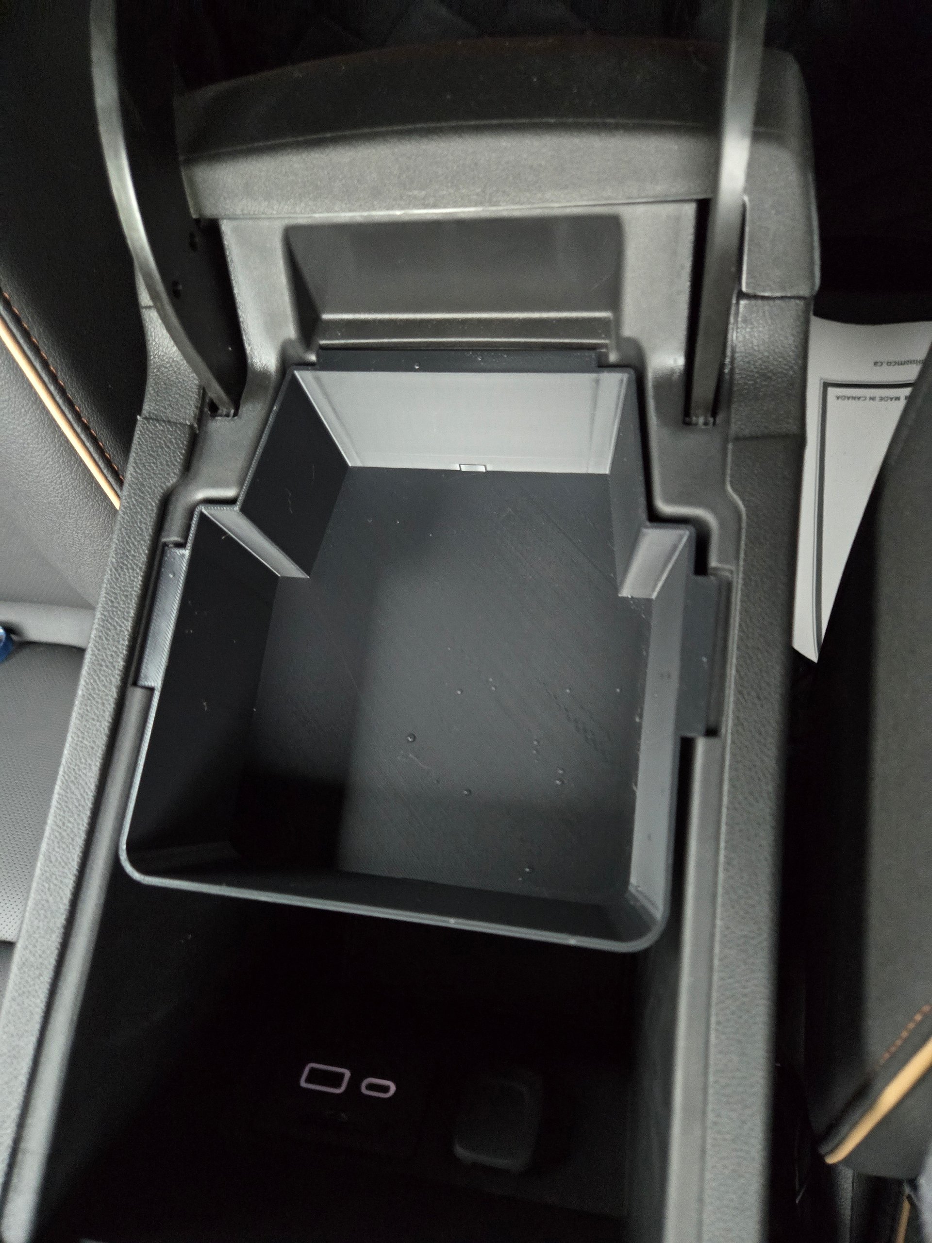 2019-2024 Chevy Blazer Centre Console Half Tray - 3D Model product image (1)