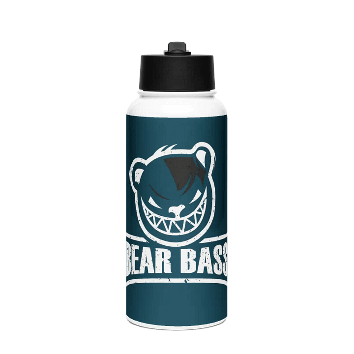 BEAR BASS Large Water Bottle (Teal) product image (1)