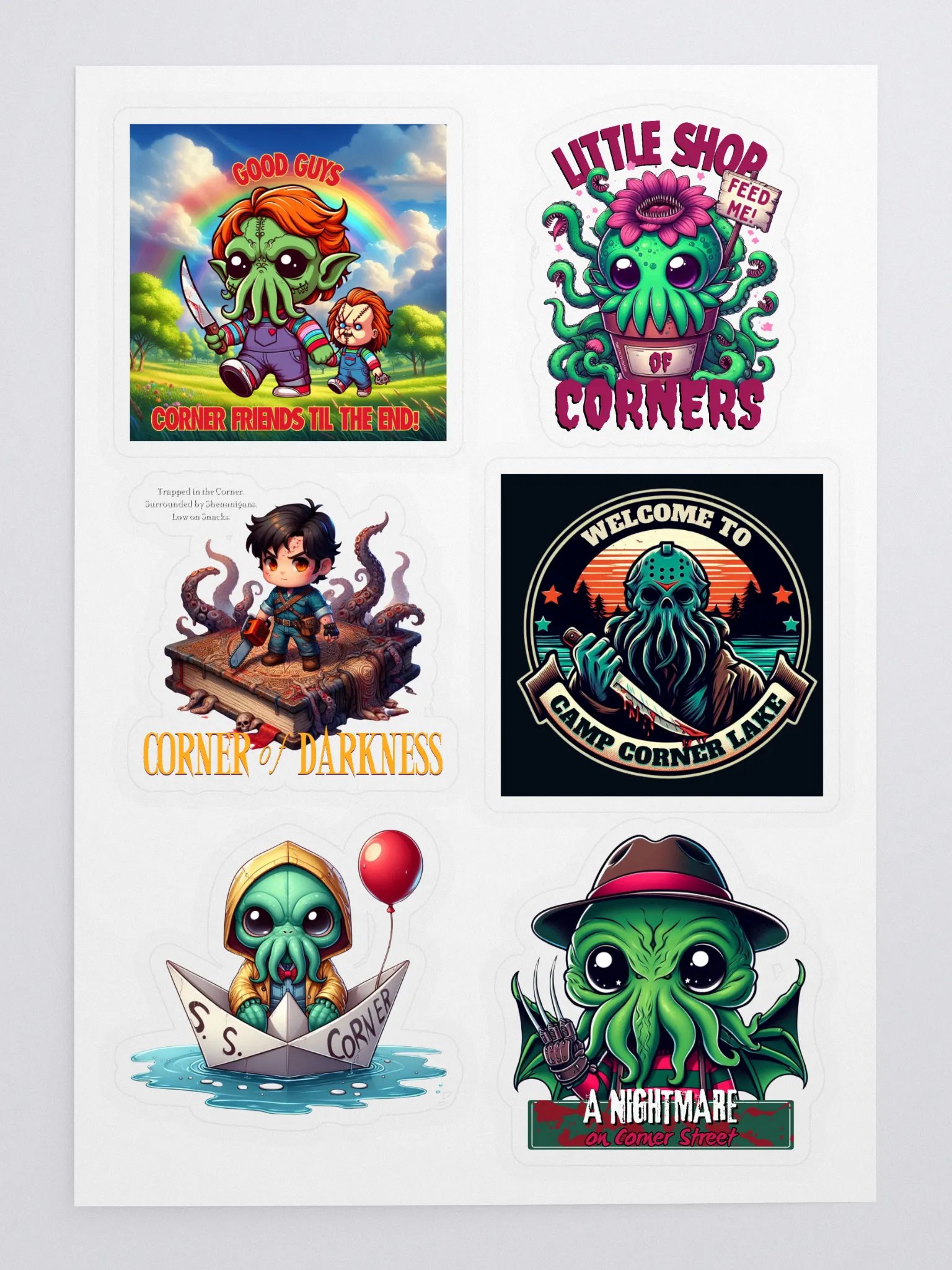 Corner Halloween Vol. 1 Sticker Pack! product image (3)