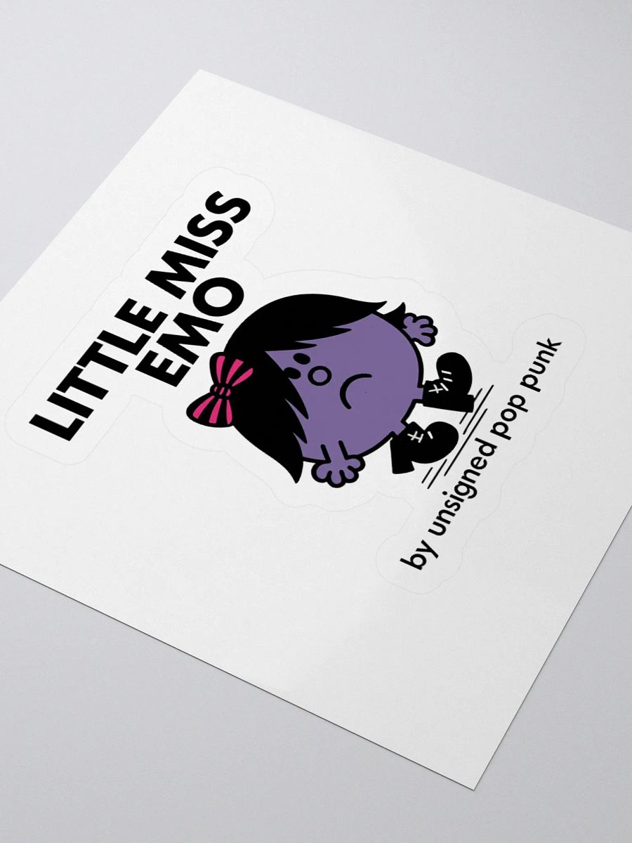 Little Miss Emo Sticker product image (7)