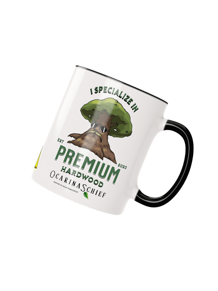 Premium Hardwood Ceramic Mug with Color Inside product image (2)