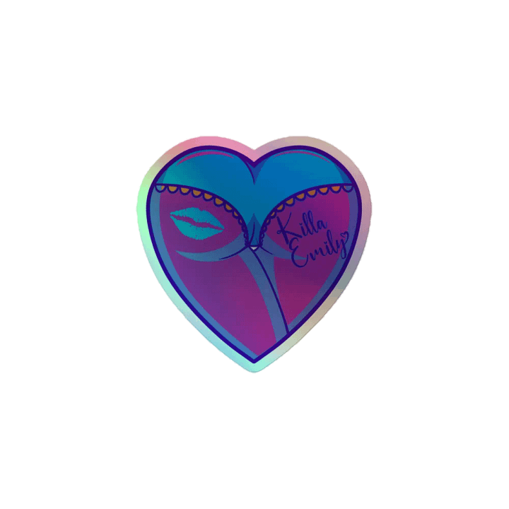 HEART BUTT STICKER product image (1)