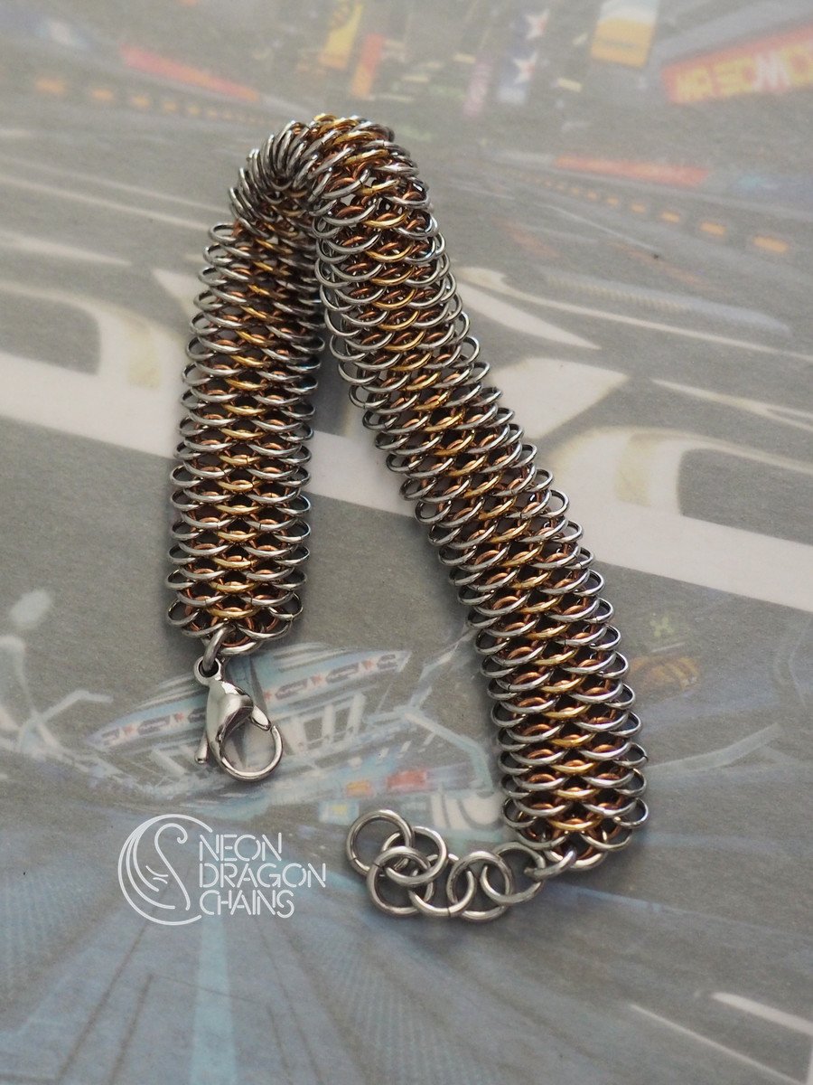 Chromander Bracelet / Copper Vertebrae OOAK product image (1)