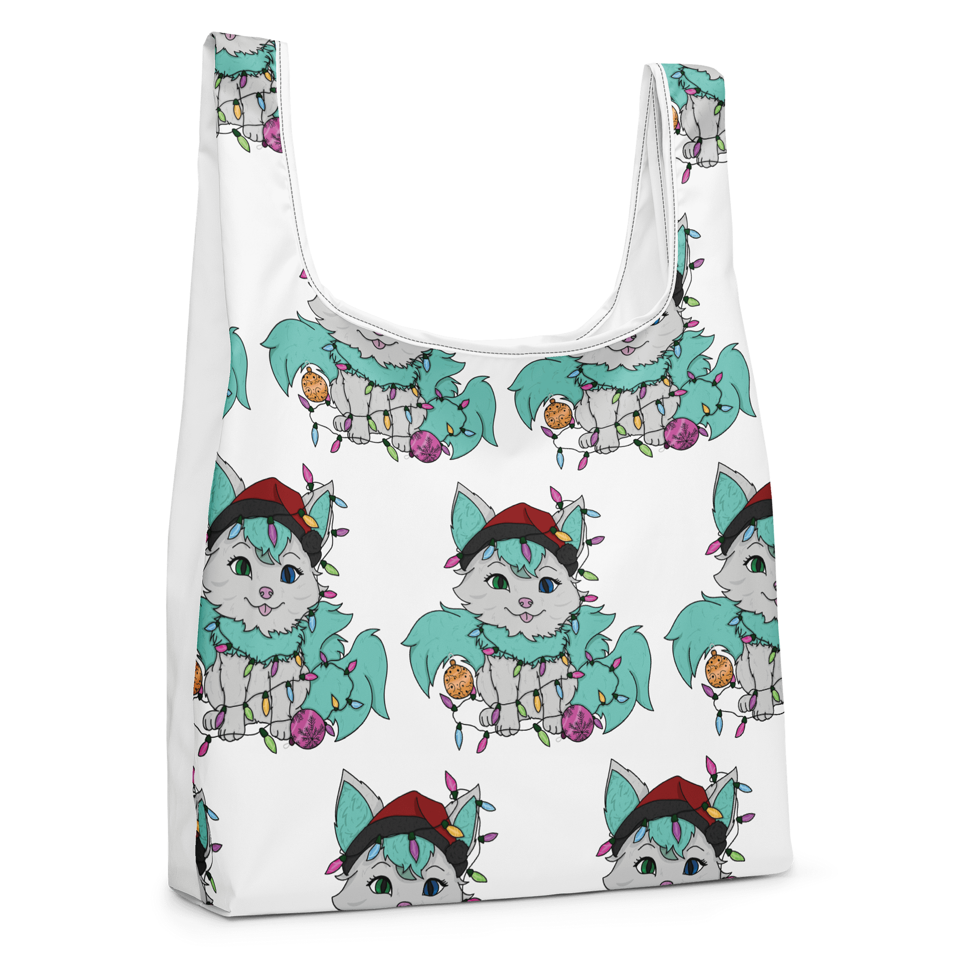 Holiday Kitsune Shopping Bag product image (4)