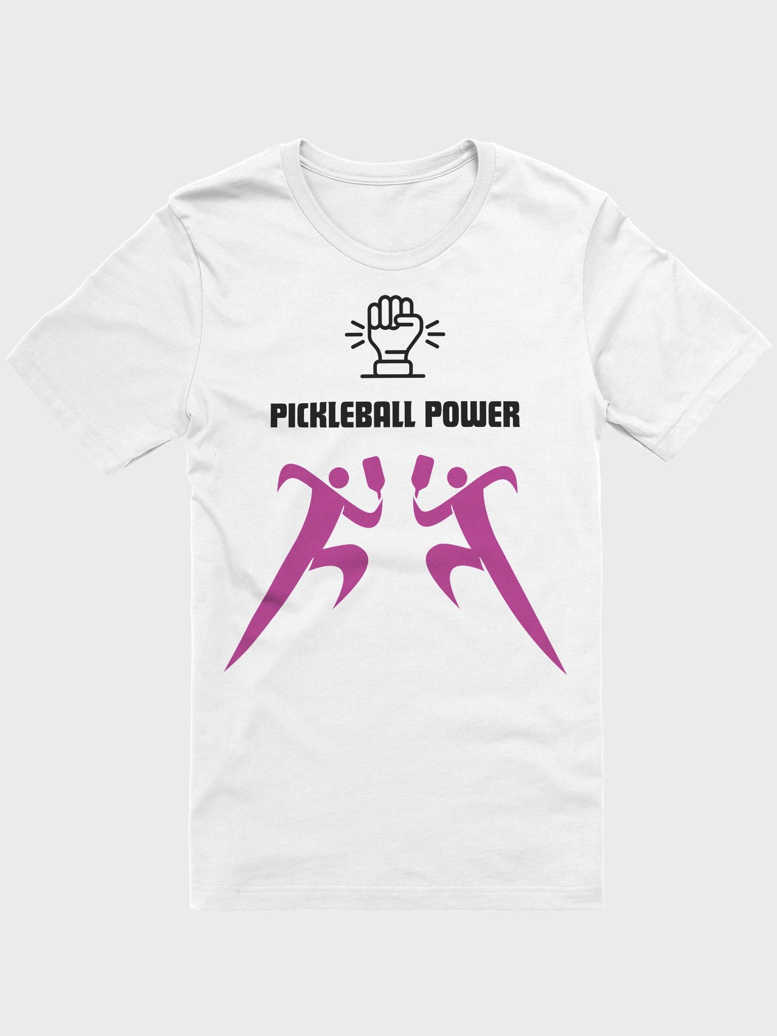 Pickleball Power Bella Supersoft Unisex T-Shirt product image (1)